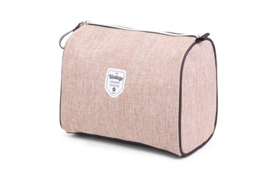 Twin Tone Cosmetic Bag